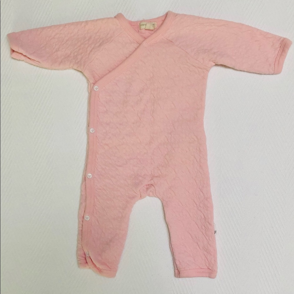 Burt’s Bees Organic Baby Wrap Front Jumpsuit